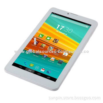 7-inch Android 4.2 3G Tablet Phones PC with Two SIM Card Slots, Bluetooth, GPS, WiFi/FM Function